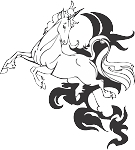 Unicorn Decal 15